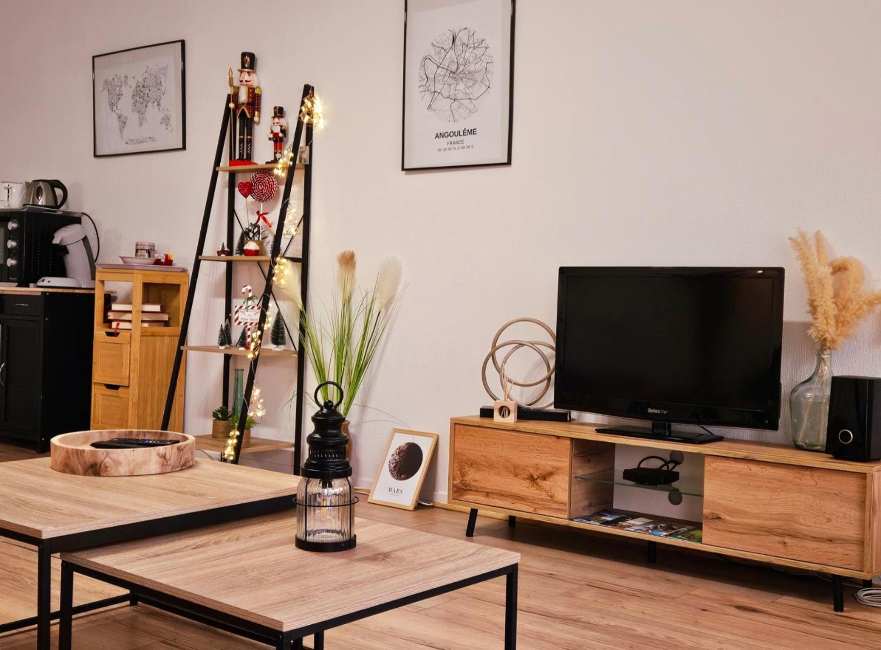 Appartement Cosy Proche Gare - Fibre Optique Et Parking Angoulême Eksteriør billede